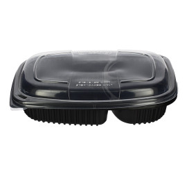 Deckel Transluzenten Plastikbehälter PP 1050/1250ml 255x189x20mm (20 Stück)