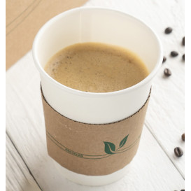 Bechermanschetten aus Pappe 12 und 20 Oz (1.000 Stück)