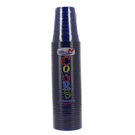 Plastikbecher PS Dunkelblau 200ml Ø7cm (50 Stück)
