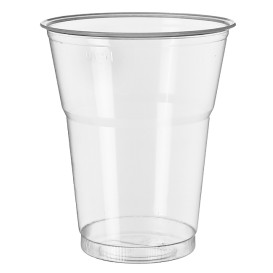 Wiederverwendbarer Becher PS "Diamant" Glasklar 300ml Ø8cm (400 Stück)