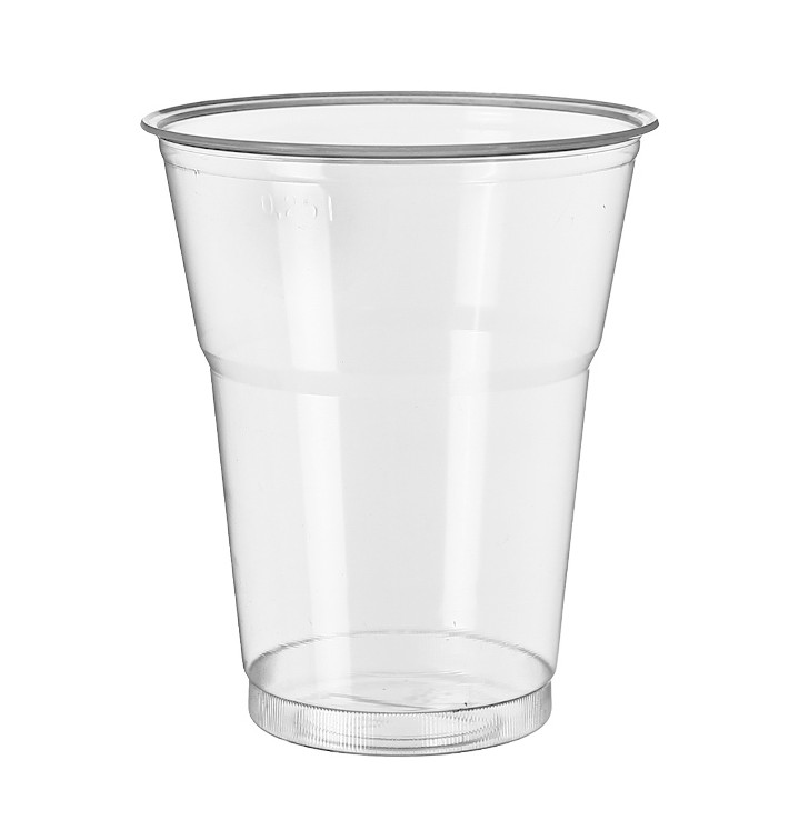 Wiederverwendbarer Becher PS "Diamant" Glasklar 300ml Ø8cm (400 Stück) Wiederverwendbarer Becher PS "Diamant" Glasklar 300ml Ø8cm (400 Stück)