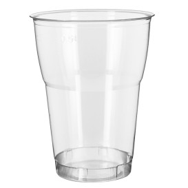 Wiederverwendbarer Becher PS "Diamant" Glasklar 600ml Ø9,4cm (250 Stück)