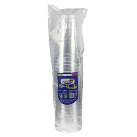 Wiederverwendbarer Becher PS "Diamant" Glasklar 600ml Ø9,4cm (250 Stück)