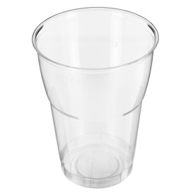 Wiederverwendbarer Becher PS "Diamant" Glasklar 600ml Ø9,4cm (25 Stück)