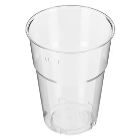 Wiederverwendbarer Becher PS "Diamant" Glasklar 250ml Ø7,2cm (50 Stück)