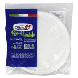 Platte Mehrweg PS Rund Weiß Ø32cm (180 Stück)