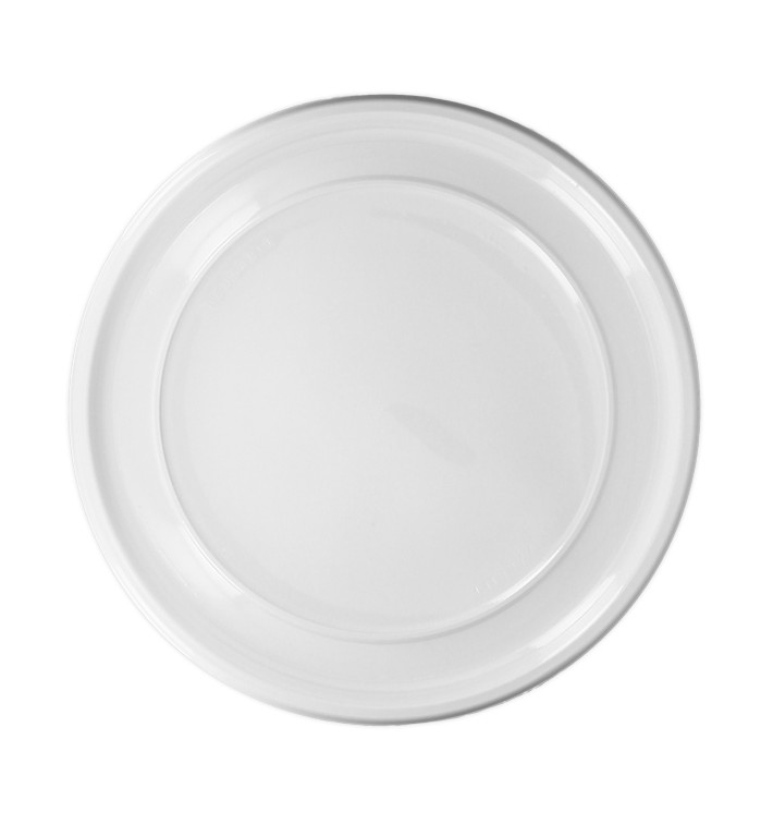 Platte Mehrweg PS Rund Weiß Ø32cm (10 Stück) Platte Mehrweg PS Rund Weiß Ø32cm (10 Stück)
