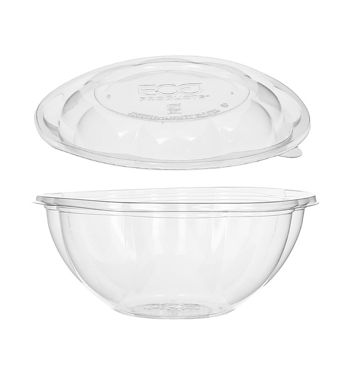 Plastickschale mit Deckel PLA 710ml (150 Stück)