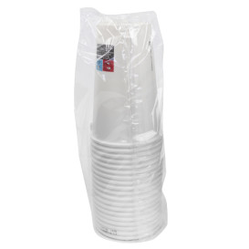 Karton Kaffeebecher 20 Oz/600ml Weiß Ø8,9cm (20 Stück)