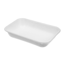 Ökologische Verpackung Weiß 470ml 18,0x12,0x4,0cm (400 Stück)