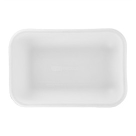 Ökologische Verpackung Weiß 470ml 18,0x12,0x4,0cm (400 Stück)