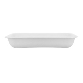 Ökologische Verpackung Weiß 710ml 21,5x14,0x4,0 cm (50 Stück)