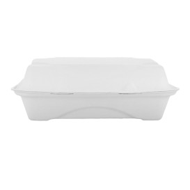 Klappschachtel Zuckerrohr Weiß 23x15x7,5cm (250 Stück)