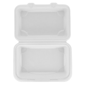 Klappschachtel Zuckerrohr Weiß 23x15x7,5cm (250 Stück)