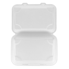 Klappschachtel Zuckerrohr Weiß 23x15x7,5cm (250 Stück)