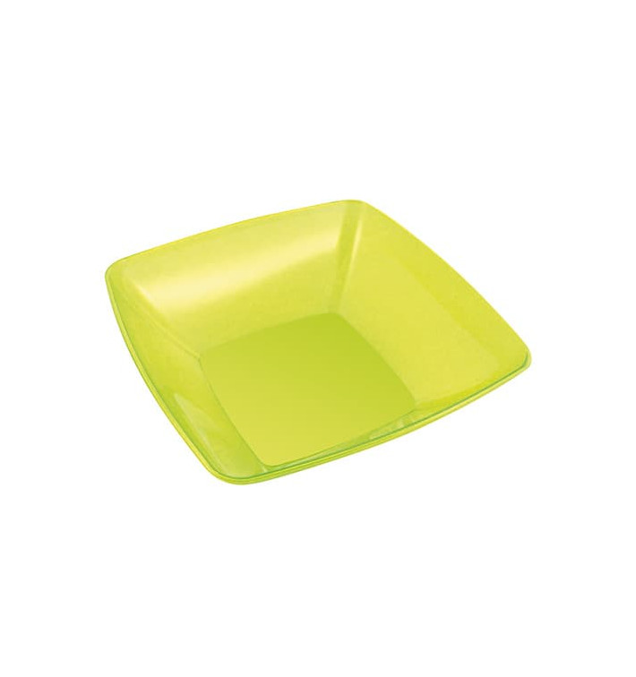 Plato Plastico Rigido Transparente Cristal de 18 cm Plato Plastico Rigido Transparente Cristal de 18 cm