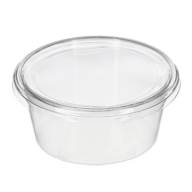 Deckel Plastickschale PLA Transparent 145ml (100 Stück)