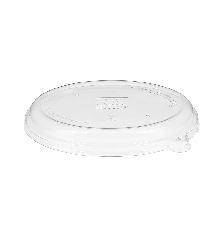 Plastikdeckel RPET für Ökologische Verpackung Oval 710,940 ml (300 Stück) Plastikdeckel RPET für Ökologische Verpackung Oval 710,940 ml (300 Stück)