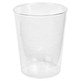 Schnapsglas aus Hartplastik Transparent 40ml (2000 Stück)
