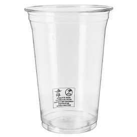 Bio-Becher aus PLA Transparent 550ml Ø9,5cm (1120 Stück)