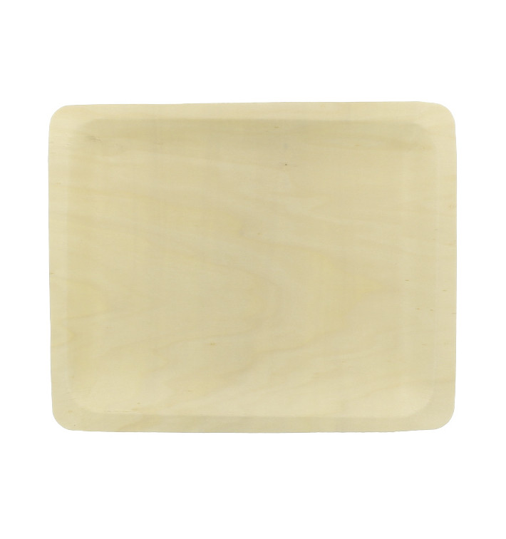 Tablett aus Holz 26,5x21,5x2cm (20 Stück) Tablett aus Holz 26,5x21,5x2cm (20 Stück)
