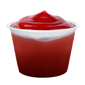 Dressingbecher PP Trans. 100ml Ø7,3cm (2500 Stück) 