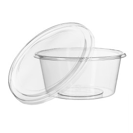 Deckel Plastickschale PLA Transparent 145ml (100 Stück)