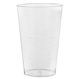Becher aus Hartplastik PS 400ml (50 Stück)