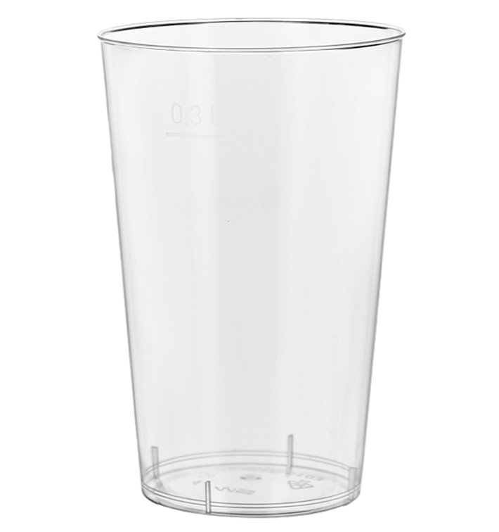 Becher aus Hartplastik PS 300ml (500 Stück) Becher aus Hartplastik PS 300ml (500 Stück)