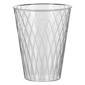 Becher aus Hartplastik mit Rauten 200ml (1000 Stück)