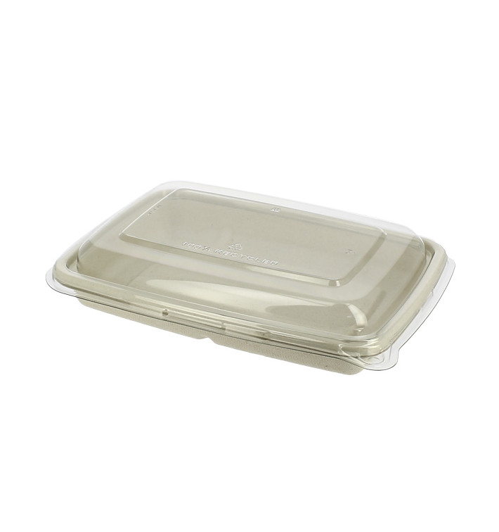Verpackungen Zuckerrohr mit Deckel 600ml 230x160x50mm (15 Stück) Verpackungen Zuckerrohr mit Deckel 600ml 230x160x50mm (15 Stück)