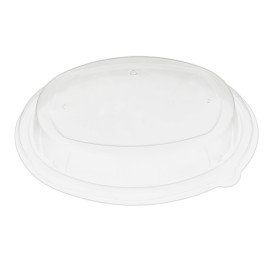 Domdeckel PP für Tablett Oval 240x170mm (50 Stück)