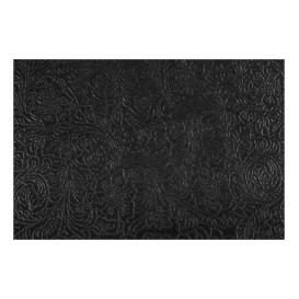 Tischdecke Non Woven PLUS Schwarz 120x120cm (150 Stück)