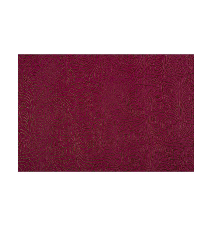 Tischdecke Non Woven PLUS Burgundrot 100x100cm (150 Stück)