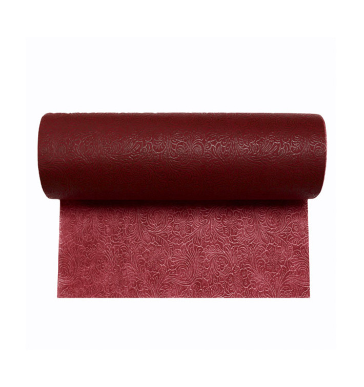 Rolltischdecke Non Woven PLUS Burgundrot 1,2x50m P40cm (6 Stück) Rolltischdecke Non Woven PLUS Burgundrot 1,2x50m P40cm (6 Stück)