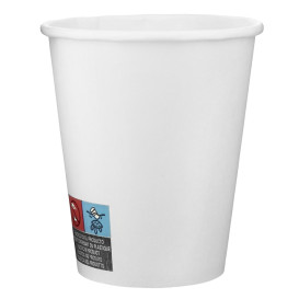 Karton Kaffeebecher to go weiß 9 Oz/280ml Ø8,1cm (600 Stück)