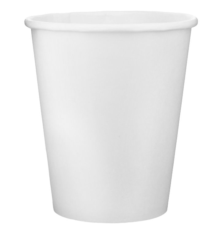 Karton Kaffeebecher to go weiß 9 Oz/280ml Ø8,1cm (600 Stück) Karton Kaffeebecher to go weiß 9 Oz/280ml Ø8,1cm (600 Stück)