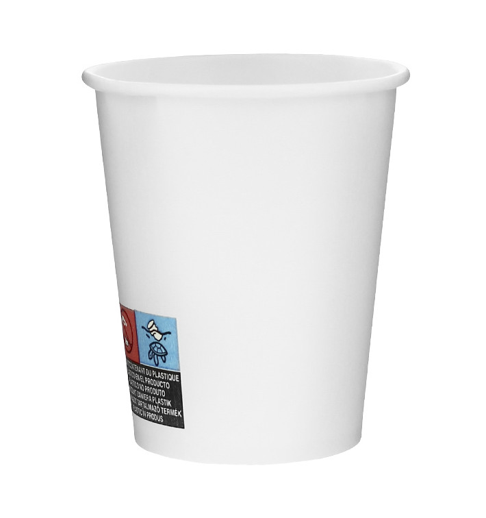 Kaffeebecher to go Karton weiß 6 Oz/180ml Ø7,0cm (50 Stück) Kaffeebecher to go Karton weiß 6 Oz/180ml Ø7,0cm (50 Stück)