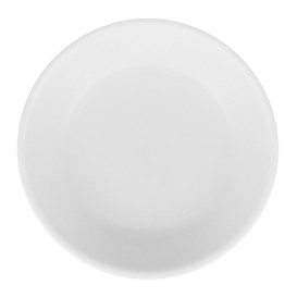 Wiederverwendbare Plastikteller PP Mineral Weiß Ø180mm (6 Stück)