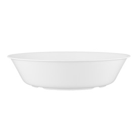 Wiederverwendbare Plastikteller PP Mineral Weiß Ø180mm (54 Stück)