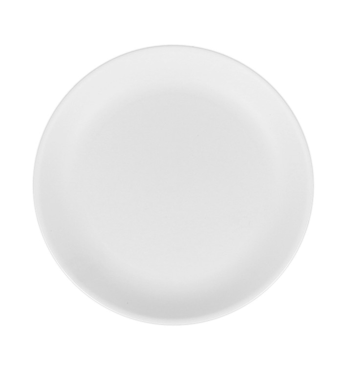 Wiederverwendbare Plastikteller PP Mineral Weiß Ø210mm (6 Stück) Wiederverwendbare Plastikteller PP Mineral Weiß Ø210mm (6 Stück)