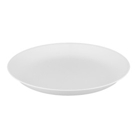 Wiederverwendbare Plastikteller PP Mineral Weiß Ø210mm (54 Stück)