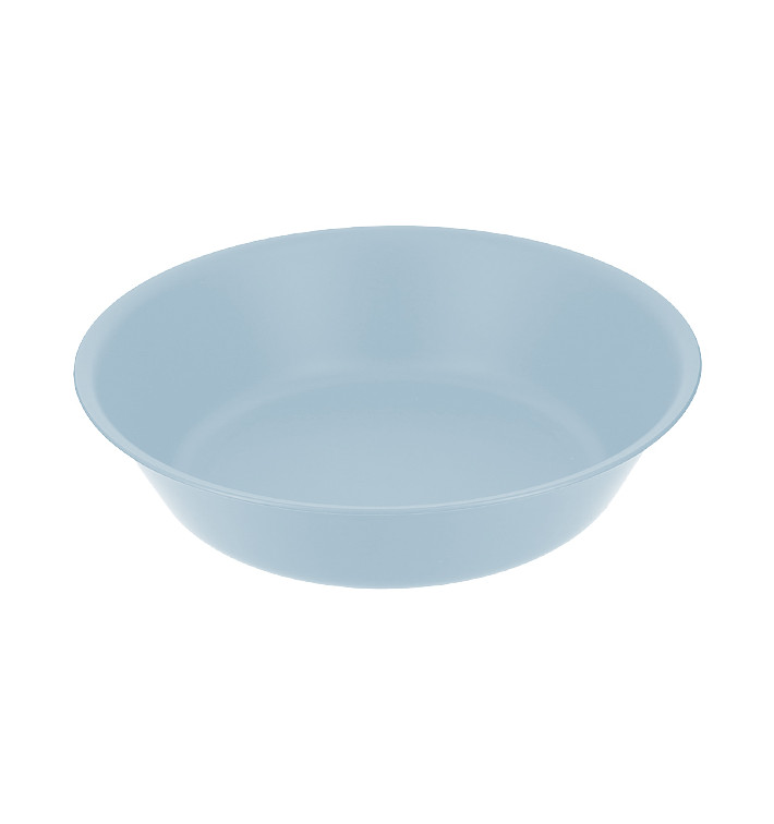 Wiederverwendbare Plastikteller PP Mineral Blau Ø18cm (6 Stück) Wiederverwendbare Plastikteller PP Mineral Blau Ø18cm (6 Stück)