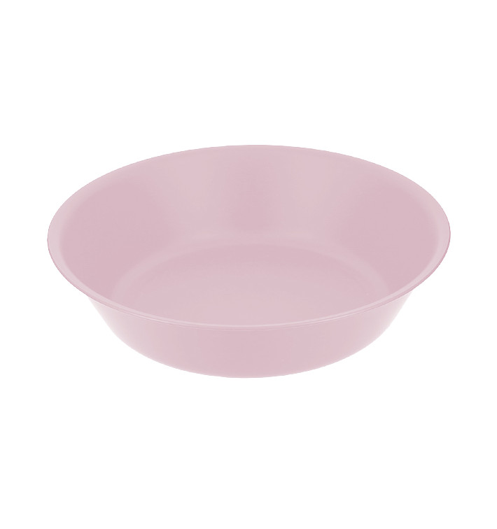 Wiederverwendbare Plastikteller PP Mineral Pink Ø18cm (54 Stück) Wiederverwendbare Plastikteller PP Mineral Pink Ø18cm (54 Stück)