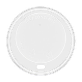 Deckel weiß für Becher 12, 16 y 22 Oz Ø9,0cm (100 Stück)