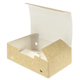 SnackBox mit Deckel To Go Mittlere Kraft 145x90x45mm (450 Stück)
