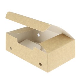 SnackBox mit Deckel To Go Mittlere Kraft 145x90x45mm (450 Stück)