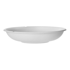 Schüssel Zuckerrohr Bagasse Weiß 710ml (400 Stück)