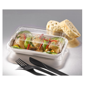 Ökologische Verpackung Weiß 355ml 18,0x12,0x2,7 cm (400 Stück)