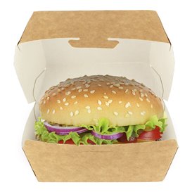 Hamburger Box Kraft 12x12x7 cm (450 Stück)